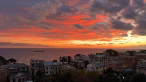 Romantic garden sea view Nervi